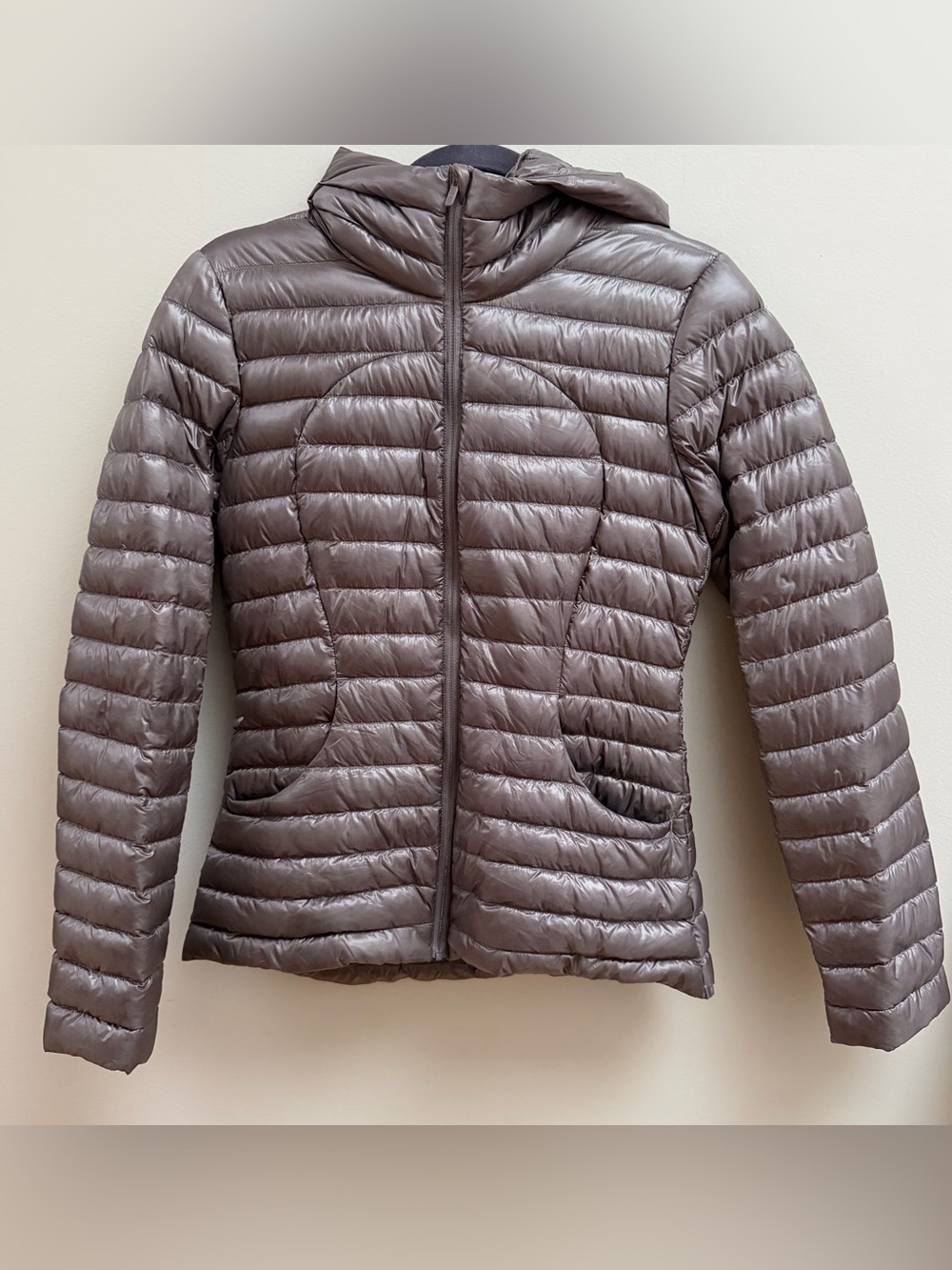 Lululemon Pack it Down Lunar Rock Shine Jacket